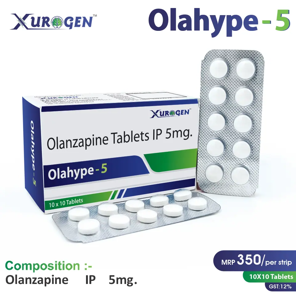Olanzapine 5mg Tablet | Antipsychotic Segment | Best Price for PCD Pharma Franchise